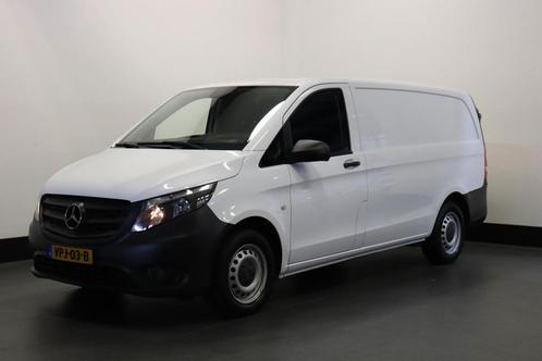 Zakelijke Lease |  Mercedes-Benz Vito 116 CDI Lang EURO 6, Auto's, Bestelauto's, Onderhoudsboekje, Lease, Zwart, Handgeschakeld