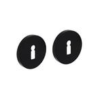 Deurbeslag | Sleutelrozet | Intersteel (Aluminium, Zwart), Doe-het-zelf en Verbouw, Hang- en Sluitwerk, Verzenden, Nieuw