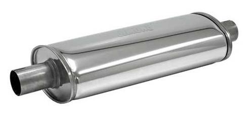 RVS uitlaat demper ovaal 420mm 44,5mm-1.75inch, Auto-onderdelen, Uitlaatsystemen, Nieuw, Verzenden