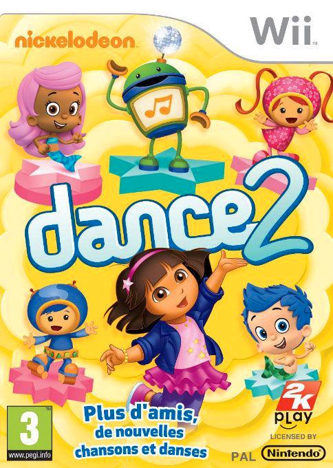 Wii Nickelodeon Dance 2, Spelcomputers en Games, Games | Nintendo Wii, Zo goed als nieuw, Verzenden