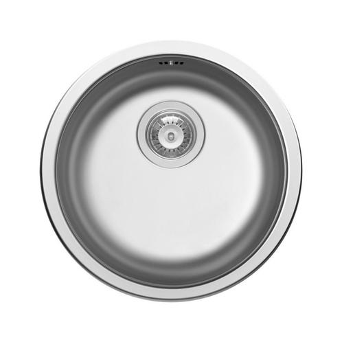 Spoelbak Uitstortgootsteen Van Marcke Oberon Rond Ø45x15cm, Doe-het-zelf en Verbouw, Sanitair, Overige typen, Nieuw, Ophalen of Verzenden
