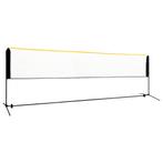 vidaXL Badmintonnet verstelbaar 500x103x94-158 cm metaal, Verzenden, Nieuw
