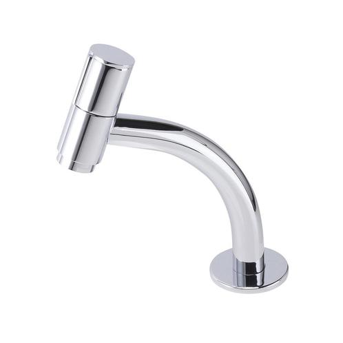 BWS Toiletkraan Zeta Rond Topbediening 18x10x5 cm Chroom, Doe-het-zelf en Verbouw, Sanitair, Kraan, Nieuw, Chroom, Ophalen of Verzenden