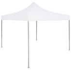 vidaXL Partytent professioneel inklapbaar 2x2 m staal wit, Tuin en Terras, Partytenten, Verzenden, Nieuw, Partytent