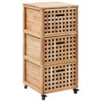 vidaXL Badkamerkastje 41x41x91 cm massief walnotenhout, Huis en Inrichting, Kasten | Overige, Verzenden, Nieuw