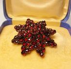 Zonder minimumprijs - Broche messing - 25.00ct. tw. Granaat