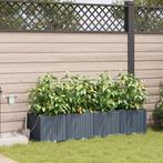 vidaXL Tuinplanten 1 pc Lichtgrijs 160 x 40 x 37.5 cm, Verzenden, Nieuw, Metaal, Minder dan 60 cm