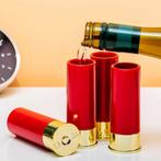 Hagelpatroon shotglaasjes (set van 4), Verzamelen, Glas en Borrelglaasjes, Verzenden, Nieuw