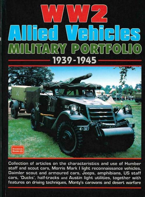 WW2 ALLIED VEHICLES MILITARY PORTFOLIO RM CLARKE, Boeken, Auto's | Boeken, Algemeen, Gelezen, Verzenden