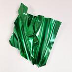 José Soler Art - Steel Silk. Green (Wall Sculpture)