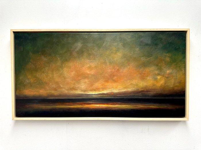 Joost Verhagen - Burgh Fall Sky, Antiek en Kunst, Kunst | Schilderijen | Modern