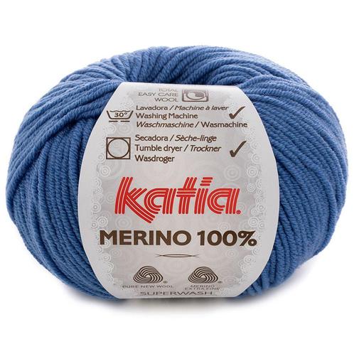 Katia Concept Merino 100% - 78 korenbloemblauw - Wol Garen, Hobby en Vrije tijd, Breien en Haken, Ophalen of Verzenden