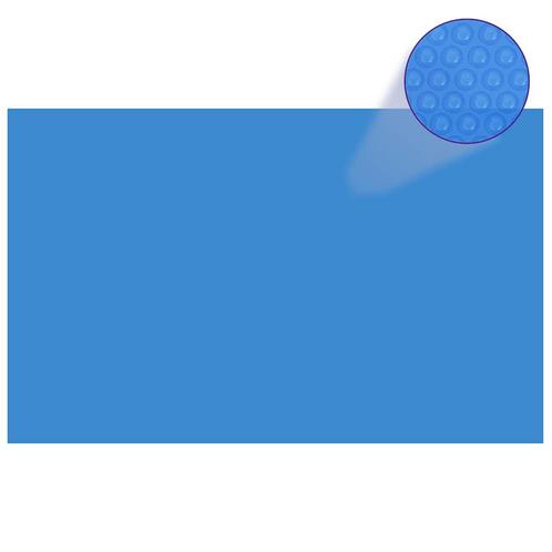 vidaXL Zwembadhoes rechthoekig 800x500 cm PE blauw, Tuin en Terras, Zwembad-toebehoren, Nieuw, Verzenden