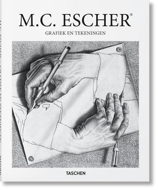Boek M.C. Escher Grafiek en Tekeningen (Basismonografie) 978, Boeken, Overige Boeken, Zo goed als nieuw, Verzenden