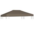 vidaXL Prieeldak 310 g/m² 3x3 m taupe, Verzenden, Nieuw