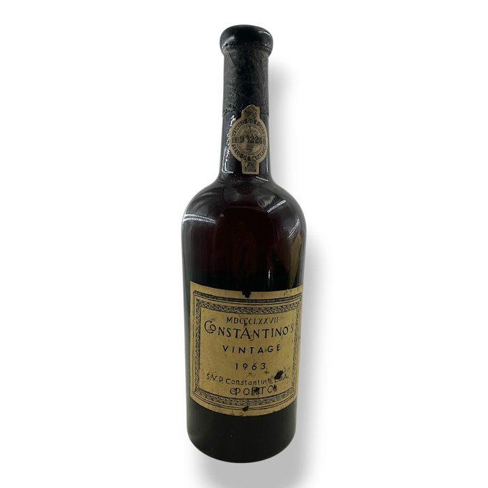1963 Constantino´s - Vintage Port - Douro - 1 Fles (0,75, Verzamelen, Wijnen