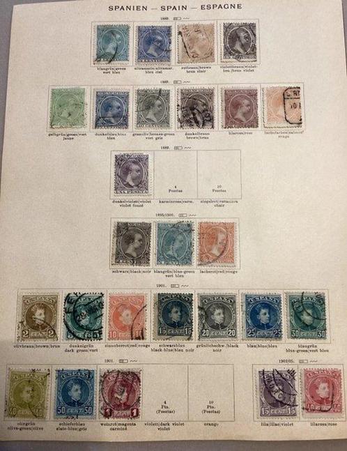 Spanje, Italië, Ottomaanse Rijk (Turkije) 1845 - Vroege, Postzegels en Munten, Postzegels | Amerika