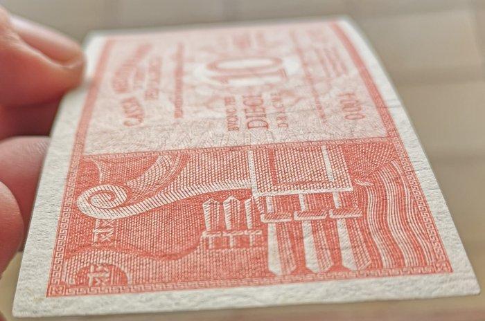 Griekenland, Italië. - 10 e 5 Drachmai 1941 - Cassa, Postzegels en Munten, Bankbiljetten | Europa | Niet-Eurobiljetten