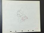 Walt Disney - Animatie tekening van Verlegen (1937) - Snow, Nieuw
