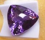 Amethist - 37.87 ct - Instituto Gemólogico Español (IGE), Sieraden, Tassen en Uiterlijk, Edelstenen, Nieuw