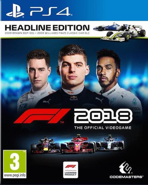 F1 2018 PS4 Garantie & morgen in huis!, Spelcomputers en Games, Games | Sony PlayStation 4, 3 spelers of meer, Zo goed als nieuw