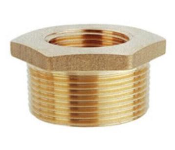 CR Messing verloopstuk buiten/binnendraad 1" x 1/2" beschikbaar voor biedingen