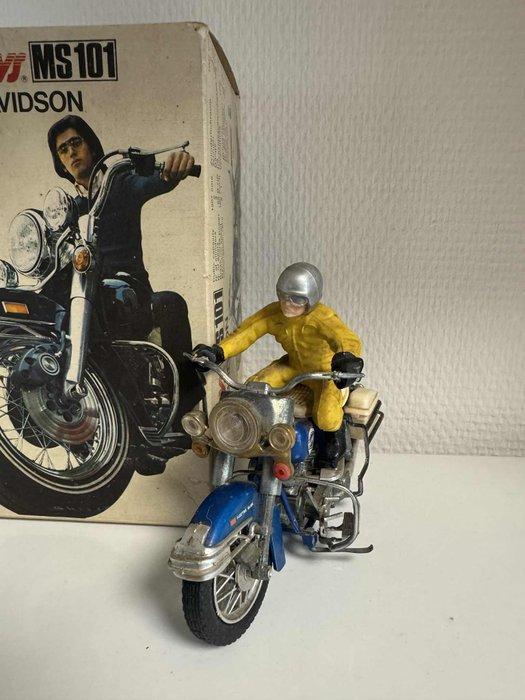 Politoys - Speelgoed motorfiets - 1970s Motorbike Harley, Hobby en Vrije tijd, Modelauto's | 1:5 tot 1:12