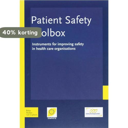 Patient Safety Toolbox 9789031350056 J.J.E. van Everdingen, Boeken, Wetenschap, Gelezen, Verzenden