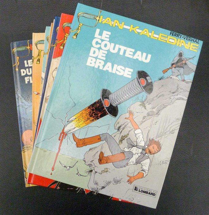 Ian Kaledine T1 à T10 + dédicace - Série complète - 10x C -, Boeken, Stripboeken