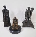 Drie beeldjes - Sint-Hubertus - Sint-Pieter - Joseph met