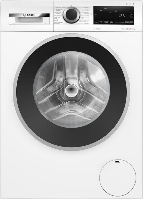 Bosch WNG24406NL was/droogcombinatie - wit, Witgoed en Apparatuur, Wasmachines, Nieuw, 1200 tot 1600 toeren, Voorlader, Energieklasse A of zuiniger