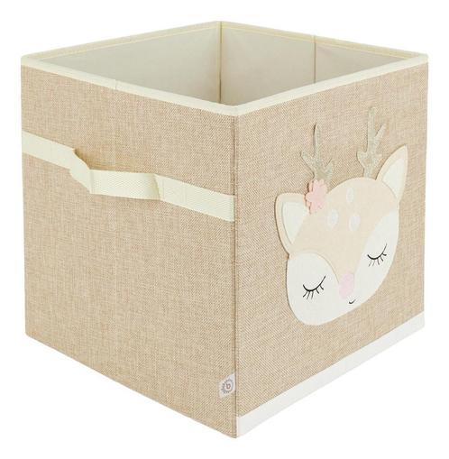Bieco Deer Ella 32cm Stoffen Opbergdoos 04010463, Kinderen en Baby's, Kinderkamer | Complete kinderkamers, Nieuw, Verzenden