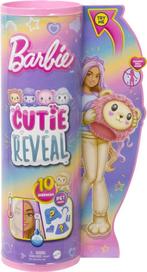 Barbie Cutie Reveal Leeuw - Barbiepop, Kinderen en Baby's, Speelgoed | Poppen, Ophalen of Verzenden, Zo goed als nieuw