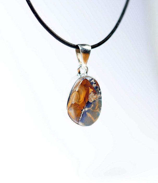 Boulderopal Nieuwe aanhanger- 5.2 g - (1), Verzamelen, Mineralen en Fossielen