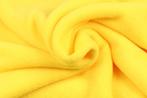 10 meter fleece stof Geel - Anti Pilling Fleece, Hobby en Vrije tijd, Stoffen en Lappen, 120 cm of meer, Geel, Ophalen of Verzenden