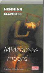 Midzomermoord  -  Henning Mankell, Boeken, Gelezen, Henning Mankell, geen, Verzenden