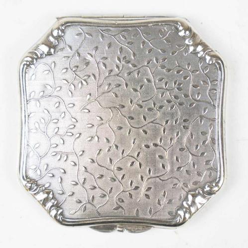 Zilver Poederdoosje, Antiek en Kunst, Antiek | Goud en Zilver, Ophalen