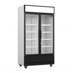 Koelkast 2 Glasdeuren 670L FCU-750, Zakelijke goederen, Horeca | Keukenapparatuur, Nieuw in verpakking, Koelen en Vriezen