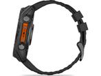 Garmin fnix 8, 51mm, RVS body, Gorilla Glass, Grijs (Zwart), Verzenden, Nieuw