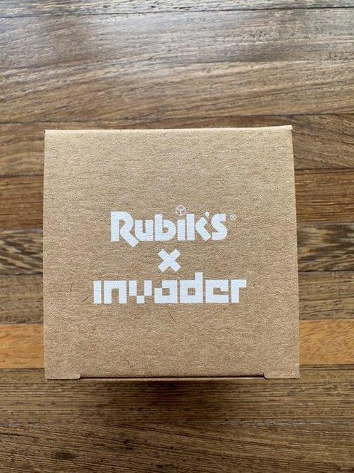 Invader (1969) - RUBIKS X INVADER CUBE, Antiek en Kunst, Kunst | Schilderijen | Modern