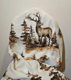 Stof Painted Deer Exclusief Land - 300x280cm - Artmaison -, Antiek en Kunst, Curiosa en Brocante