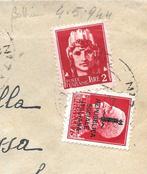 R.S.I. 1944 - Postale geschiedenis - brieven CRI Genève -, Gestempeld