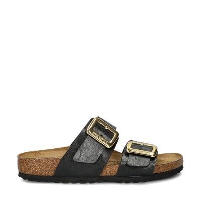 Birkenstock Sydney Cushion Buckle sandalen voor dames, Kleding | Dames, Schoenen, Sandalen of Muiltjes, Zwart, Nieuw, Verzenden
