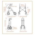 Mobio Rollator Trive Uplivin - groen - slechts 6,5 kg, Ophalen of Verzenden, Nieuw