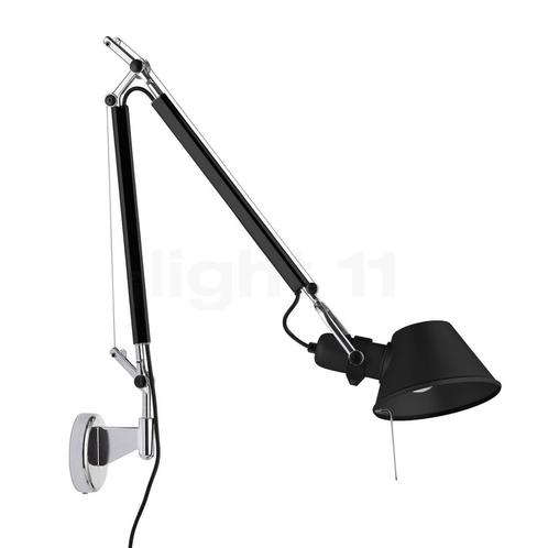 Artemide Tolomeo Mini Parete, zwart (Wandlampen), Huis en Inrichting, Lampen | Wandlampen, Nieuw, Verzenden