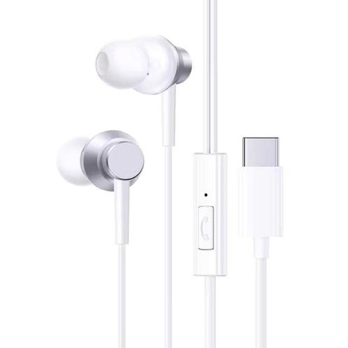 HZ11 Oordopjes met Microfoon en Controls - USB-C Oortjes, Telecommunicatie, Mobiele telefoons | Toebehoren en Onderdelen, Nieuw