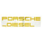 Embleem Sticker Porsche Diesel 108 109, Standard 218, Nieuw
