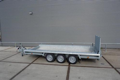 Hulco Terrax-3 3500kg 394x180cm machinetransporter, Auto diversen, Aanhangers en Bagagewagens, Nieuw, Ophalen
