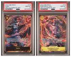 One Piece - 2 Graded card - Sabo & Ace OP-07 Alternate Art, Nieuw