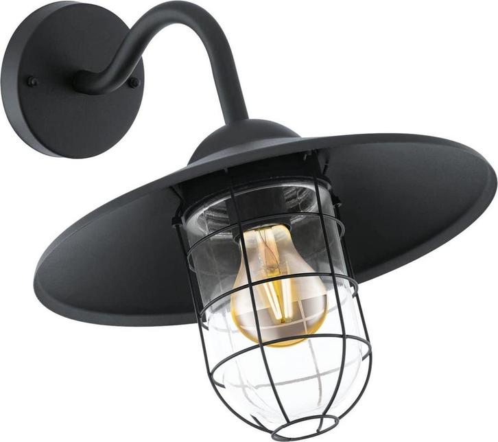 Eglo Melgoa Wandlamp (Zwart), Huis en Inrichting, Lampen | Wandlampen, Zo goed als nieuw, Ophalen of Verzenden
